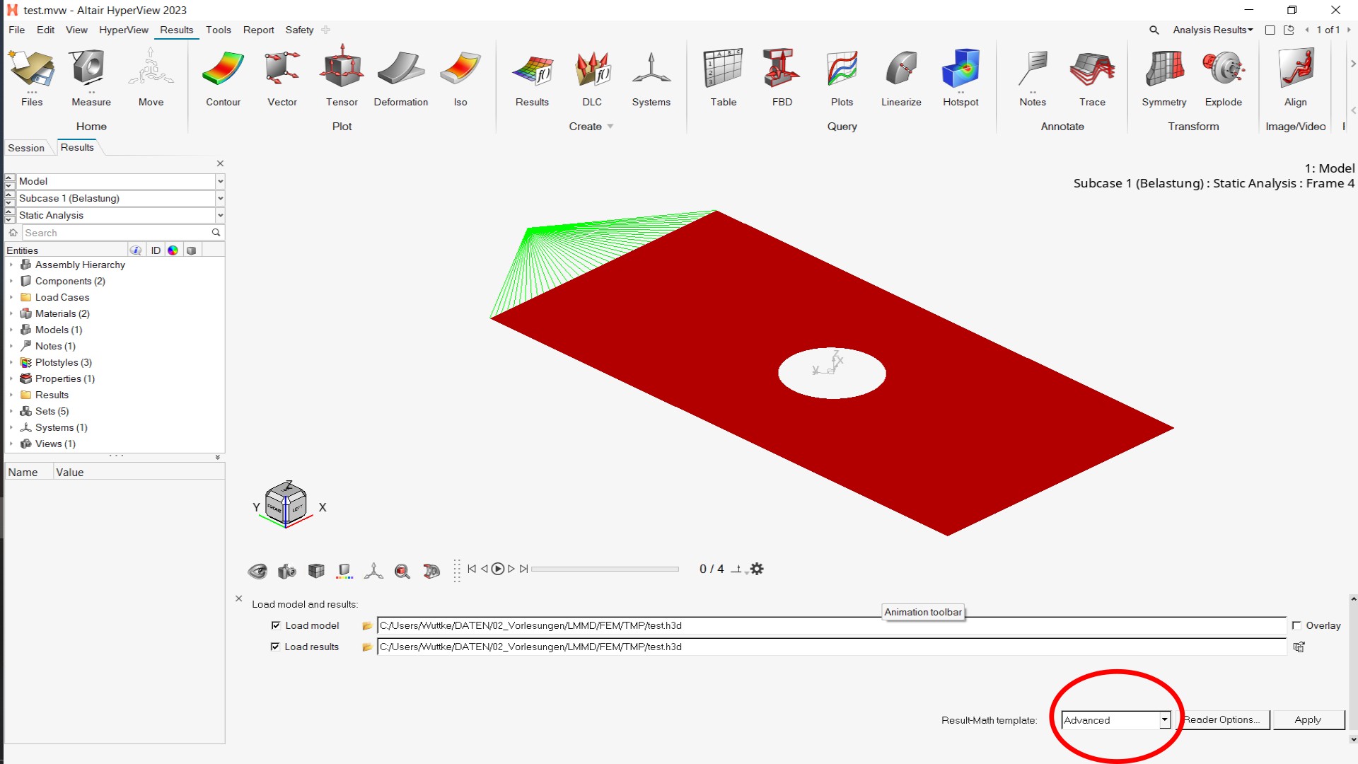 Script Writing For Hyperworks Creating Results in Hyperworks — LMMD Skript